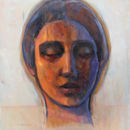 Painting by Ishtiaq Sandhu, 32 x 30 inches, Oil on canvas