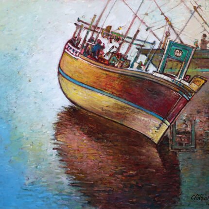 Seascape - VIII • Oil on canvas • 24 x 20 inches