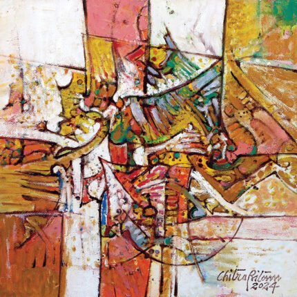 Meandering Thuoghts • Oil on canvas • 12 x 12 inches